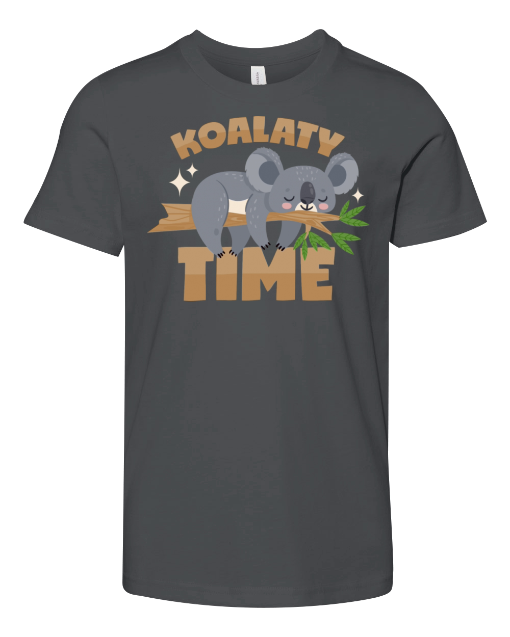Koala Pun Koalaty Time Youth Unisex Jersey Tee