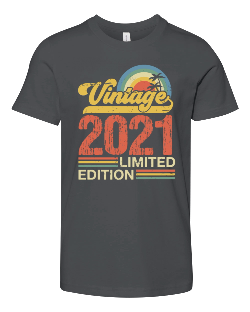 Retro Vintage 2021 Limited Edition Youth Unisex Jersey Tee