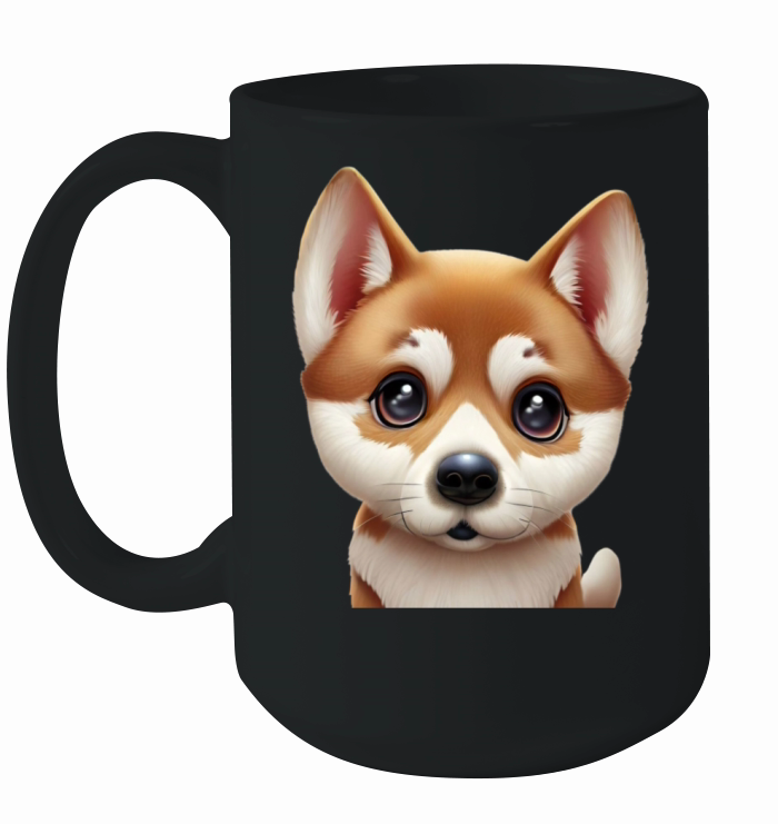 Barkfectly Pawsome Shikoku Ceramic Mug