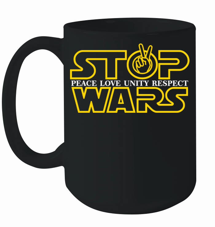 STOP WARS Ceramic Mug