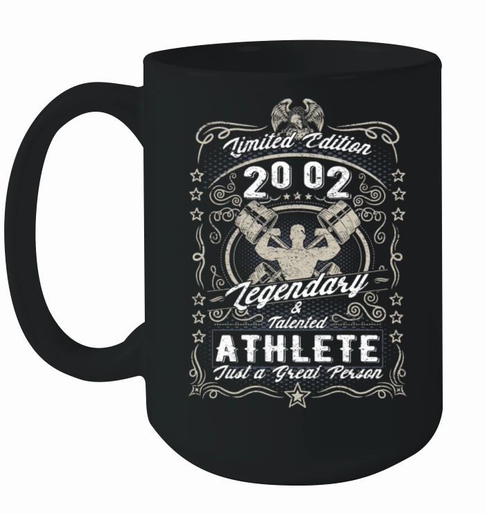Vintage 2002 Fitness Birthday Gift Sport Hobby Ceramic Mug