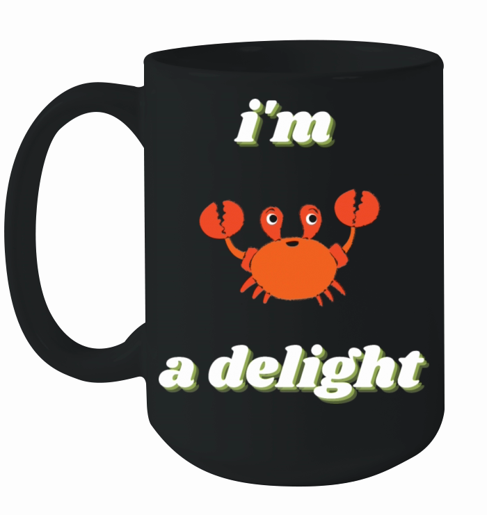 Vintage im a Delight Funny Gift ideas Ceramic Mug
