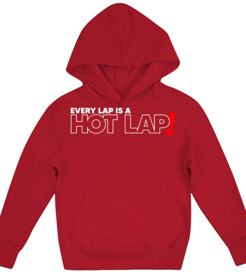 Every Lap is a Hot Lap Vintage Racing Outfit For Kids Hoodie