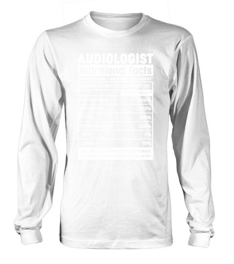 Audiologist Audiology Month Bhsm Graduate Nutritio Long sleeved Unisex