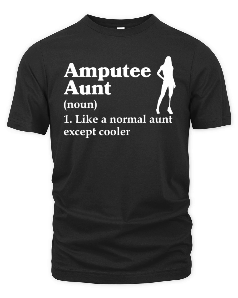 Amputee Aunt Organic Unisex T-shirt