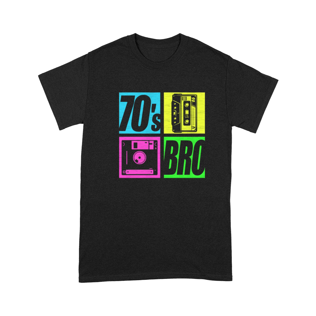 70s Bro 1970s Fashion 70 Theme Party Seventies Premium T-shirt