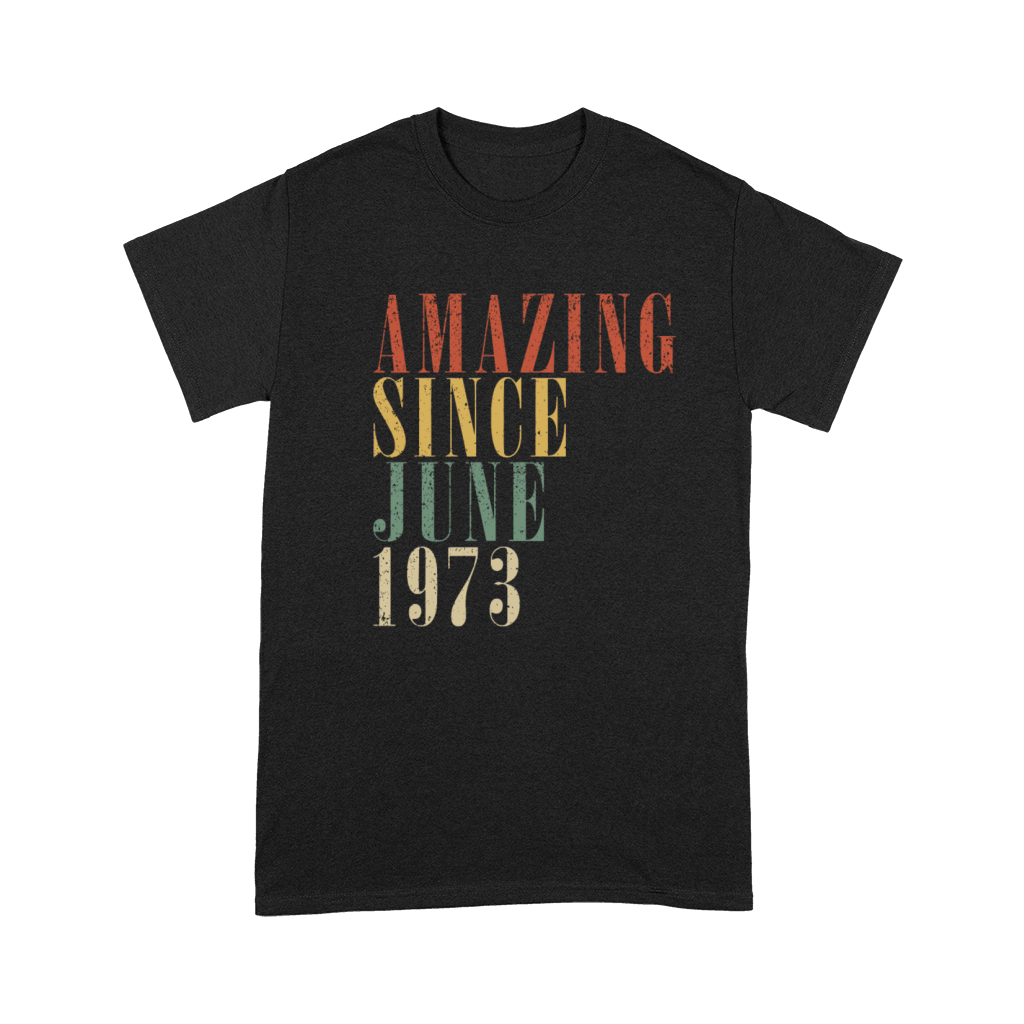 June 1973 Vintage Birthday Gift Premium T-shirt