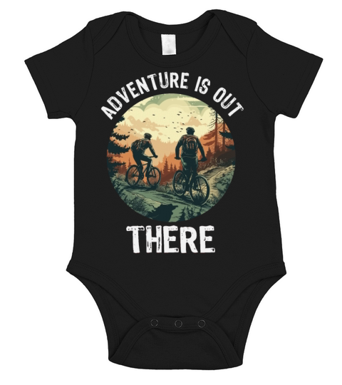 ADVENTURE IS OUT THERE Short Sleeve Baby One-Piece