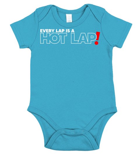 Every Lap is a Hot Lap Vintage Racing Outfit For Short Sleeve Baby One-Piece