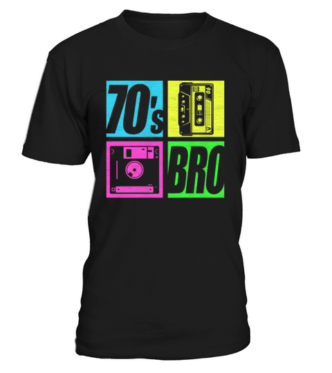 70s Bro 1970s Fashion 70 Theme Party Seventies T-Shirt Unisex