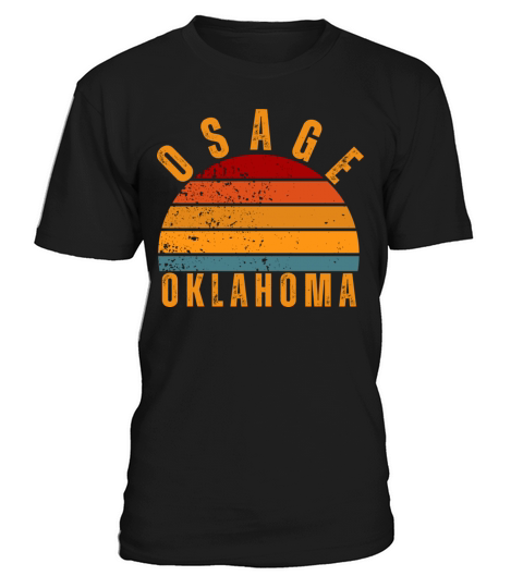 Osage Oklahoma Vintage Retro T-Shirt Unisex