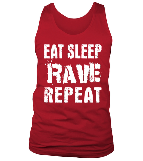 Eat Sleep Rave Repeat Tank Top Unisex