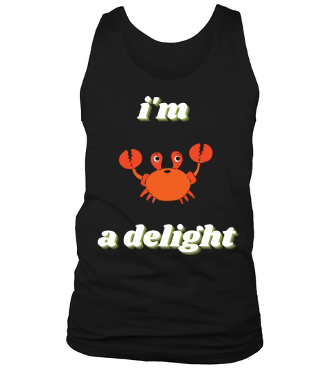 Vintage im a Delight Funny Gift ideas Tank Top Unisex