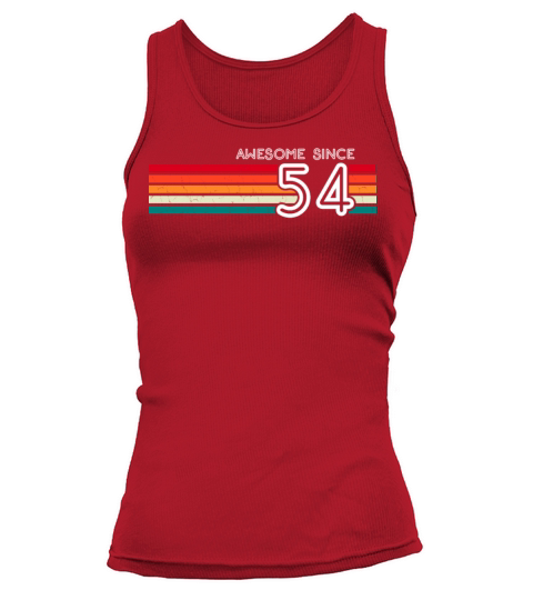 Awesome Since 1954 69th Birthday Gifts 69 Years Tank top Woman