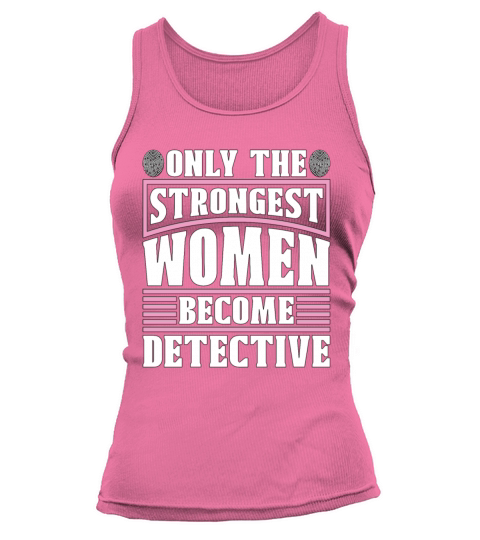 Detective Only The Strongest Women Fingerprints Tank top Woman