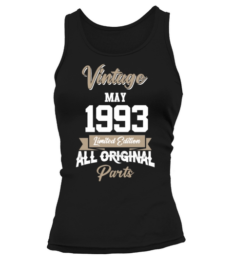 May 1993 Vintage Birthday Present Tank top Woman