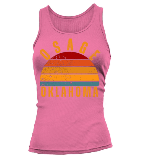 Osage Oklahoma Vintage Retro Tank top Woman