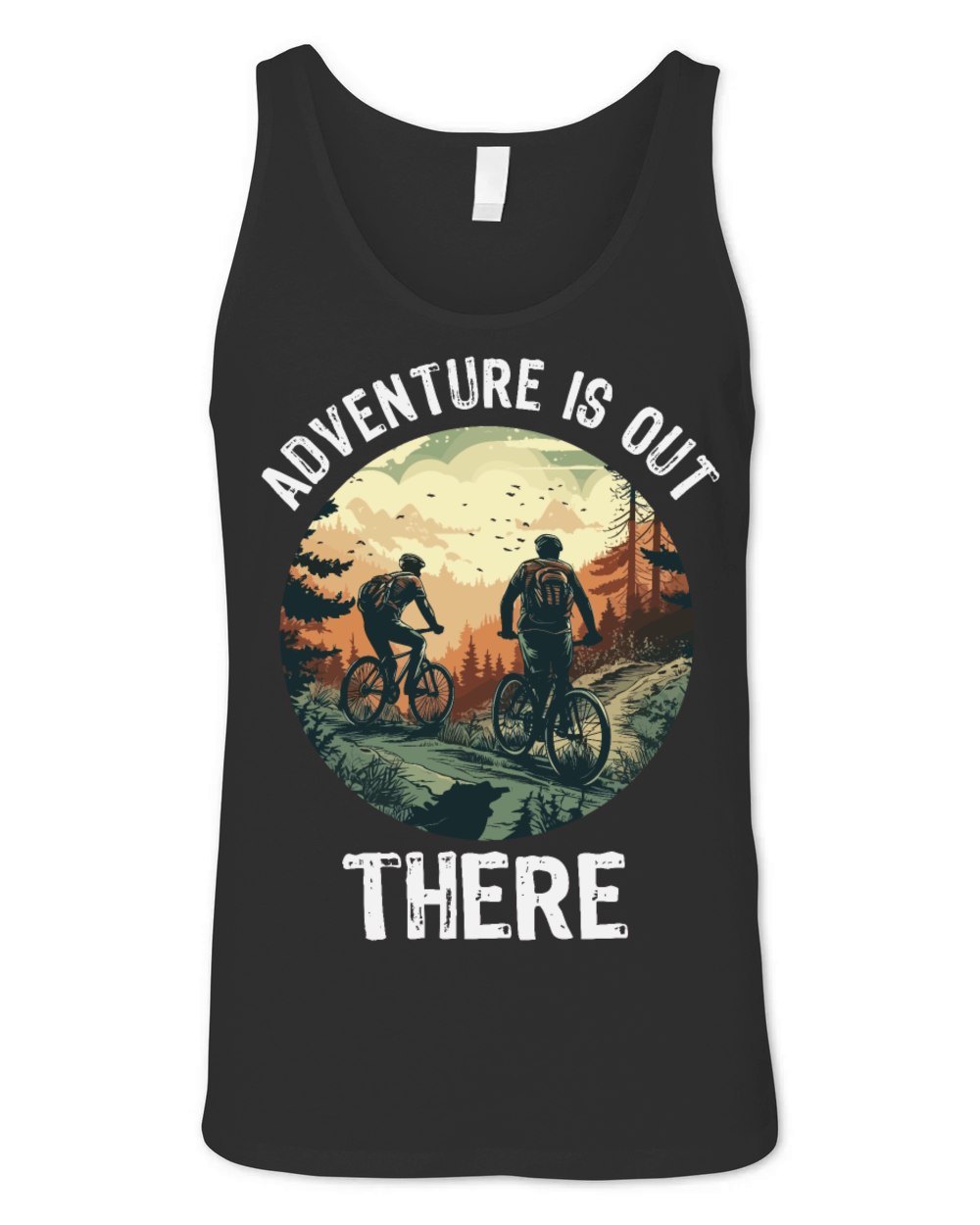 ADVENTURE IS OUT THERE Unisex Jersey Tank
