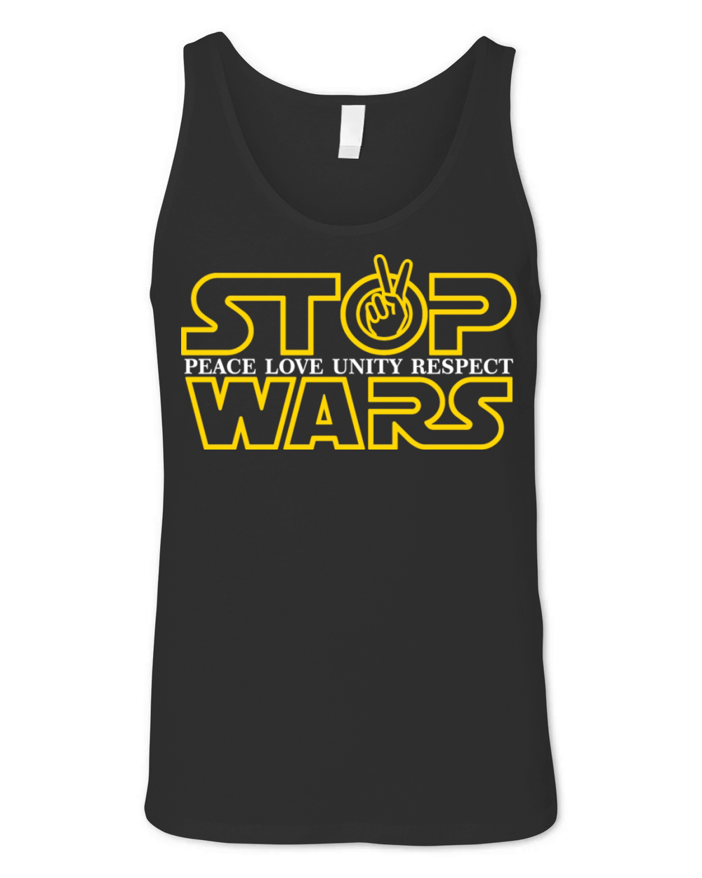 STOP WARS Unisex Jersey Tank