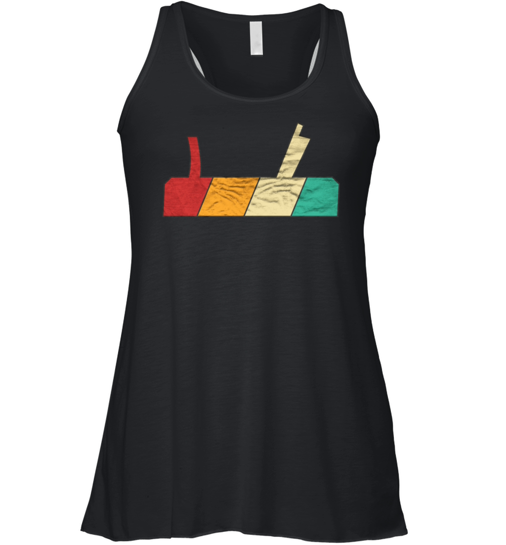 Planer Retro Craftsman Motif Women's Flowy Tank Top