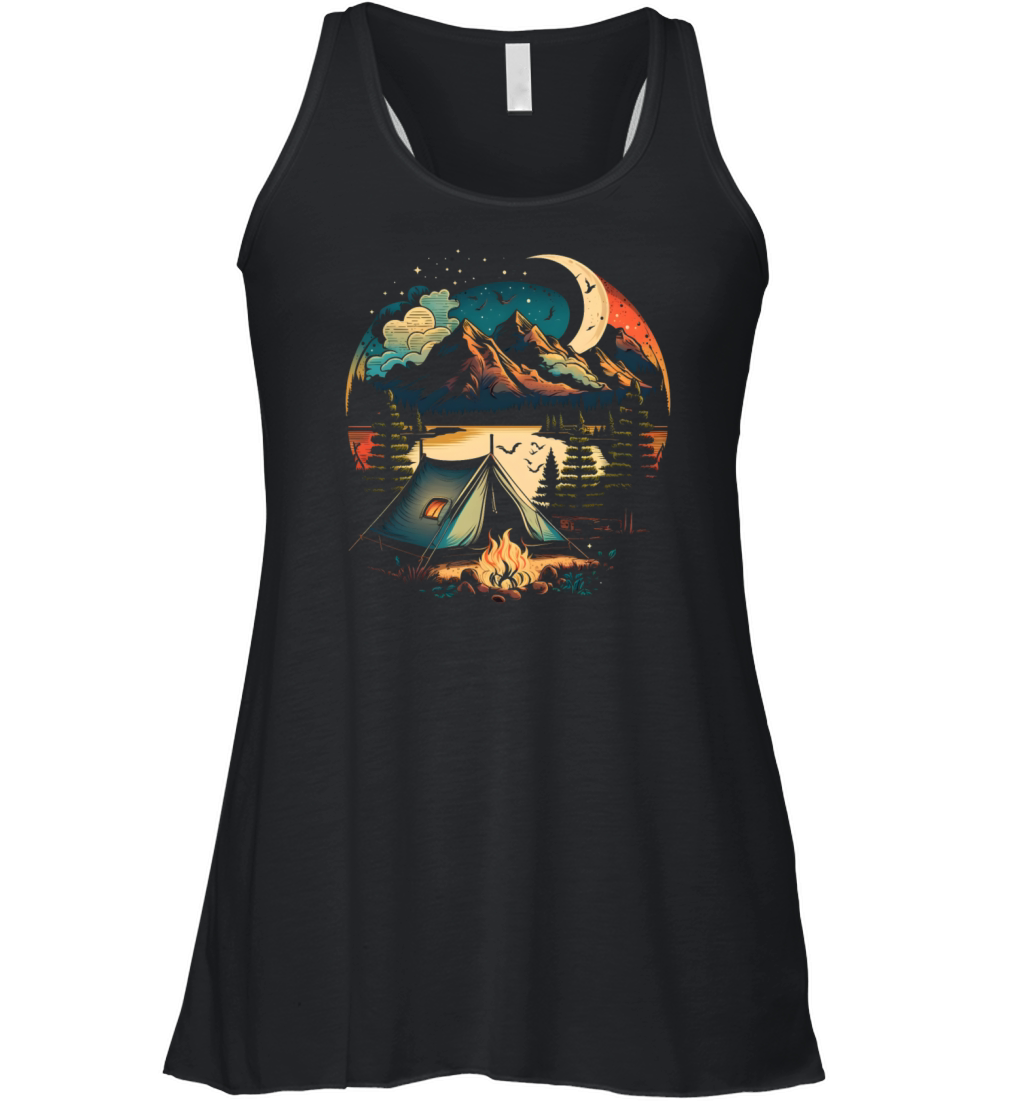 Wild Night Lighting Women's Flowy Tank Top