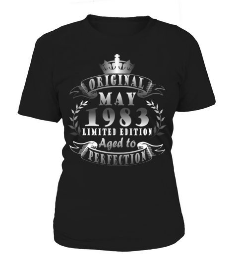May vintage 1983 original 40th birthday gift Women's T-Shirt