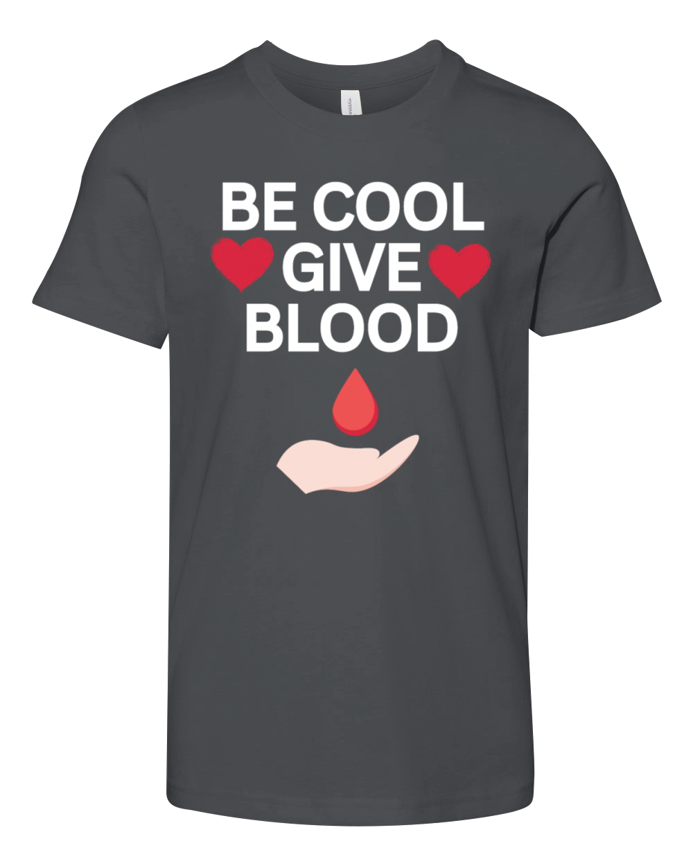 Be Cool Give Blood Youth Unisex Jersey Tee