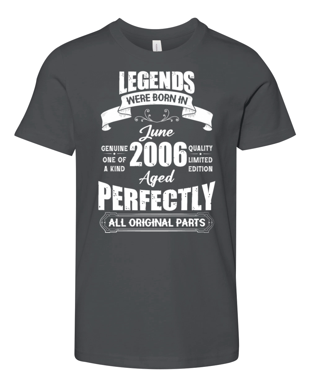 Legends Were Born In June 1993 Birthday Youth Unisex Jersey Tee