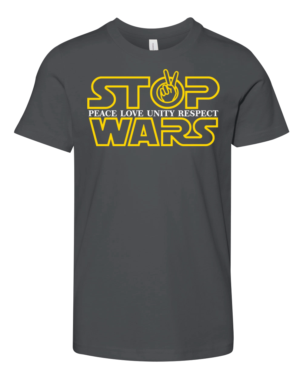 STOP WARS Youth Unisex Jersey Tee