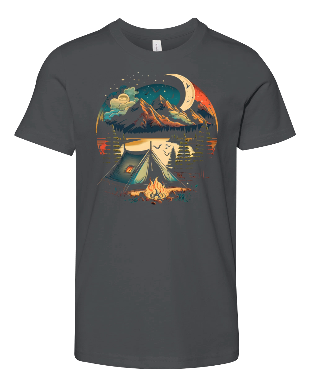 Wild Night Lighting Youth Unisex Jersey Tee