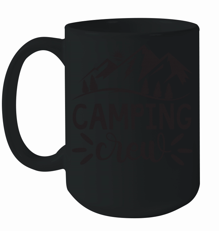 Camping Crew Ceramic Mug