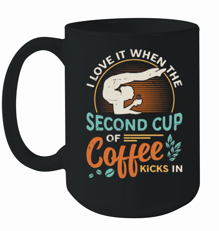 Contortion I Love It When The Second Cup Aerialist Ceramic Mug