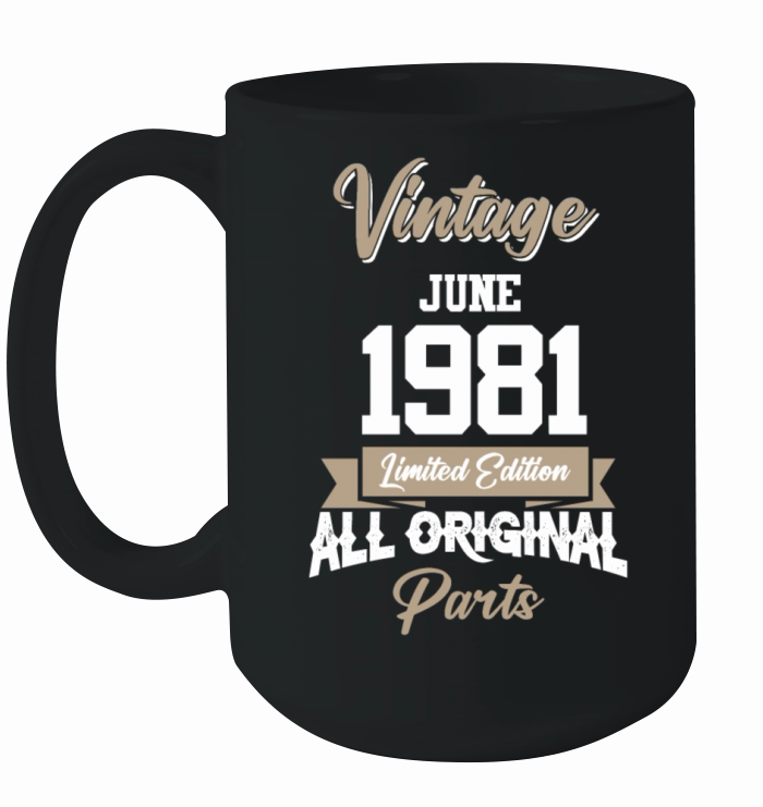 June 1968 Vintage Birthday Present Ceramic Mug