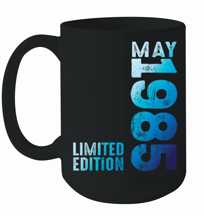 On May 1985 Year 1985 Retro 1985 Vintage Since Ceramic Mug