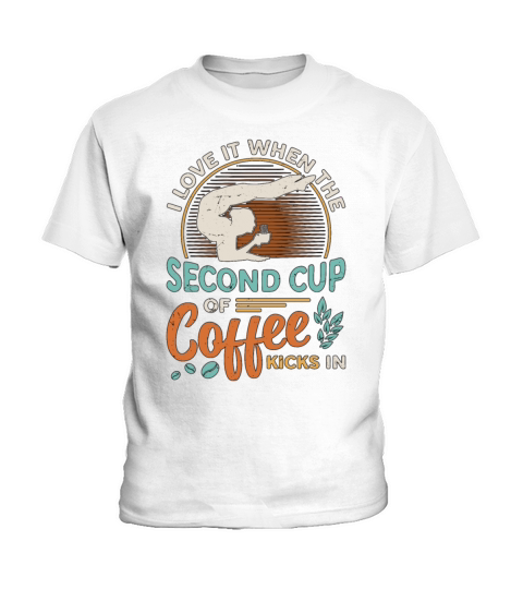 Contortion I Love It When The Second Cup Aerialist Kids T-Shirt