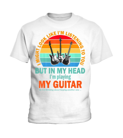 I Might Look Like Im Listening To You Funny Kids T-Shirt