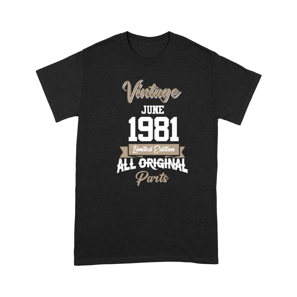 June 1968 Vintage Birthday Present Premium T-shirt