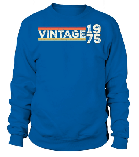 Vintage 1975 Gifts Legend for 48 Years Old - 48th Sweatshirt Unisex
