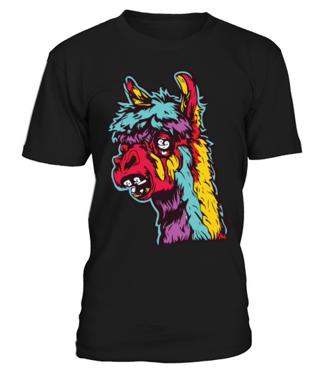 Horror Scary Zombie Alpaca T-Shirt Unisex