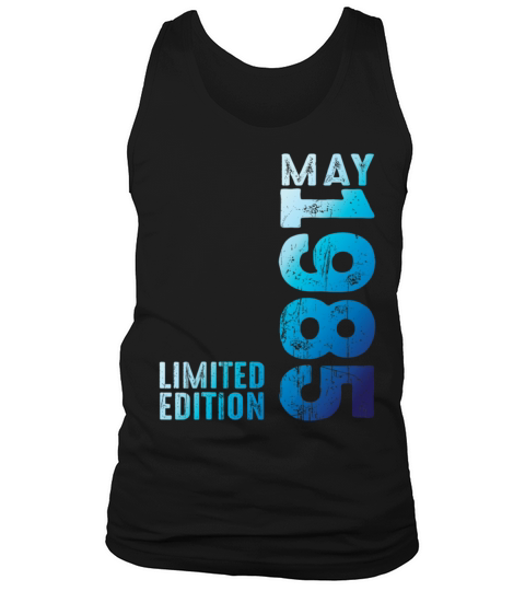 On May 1985 Year 1985 Retro 1985 Vintage Since Tank Top Unisex