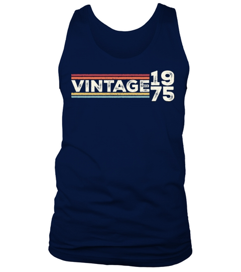 Vintage 1975 Gifts Legend for 48 Years Old - 48th Tank Top Unisex