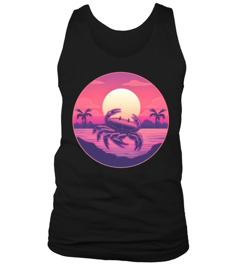 Vintage Crab Lovers Tank Top Unisex