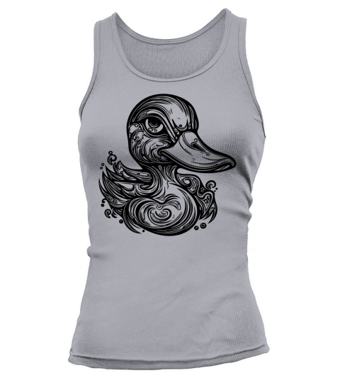 Cute Little Vintage Duck With Huge Beak Tank top Woman