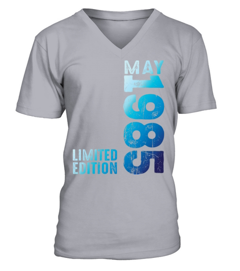 On May 1985 Year 1985 Retro 1985 Vintage Since V-Neck T-shirt
