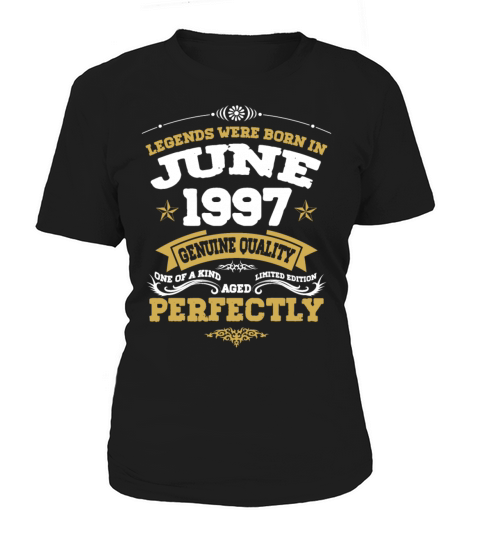 Vintage Aged To Perfection June 1997 Women's T-Shirt