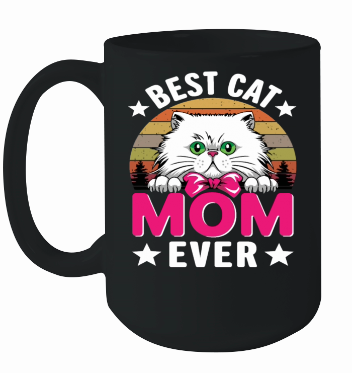 Best Cats Mother Mother s Day Catmama Cat Mom Ceramic Mug