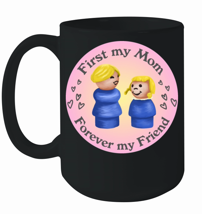 Fisher Price Little People mom friends Ceramic Mug