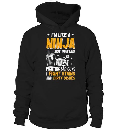 Like A Ninja Housewife Hoodie Unisex