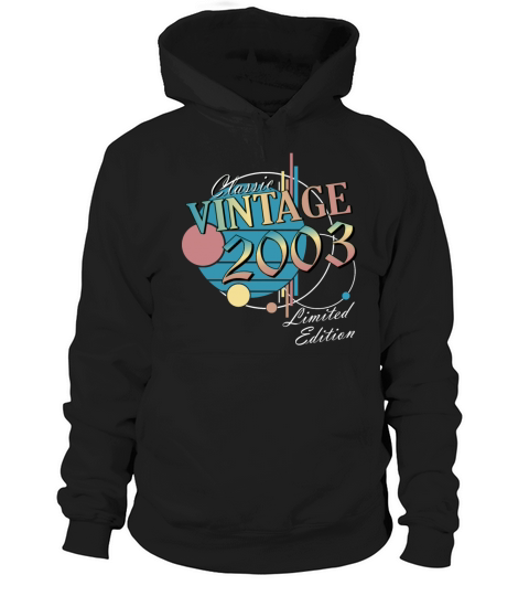 Vintage Gift 2003 Anniversary Limited Edition Hoodie Unisex