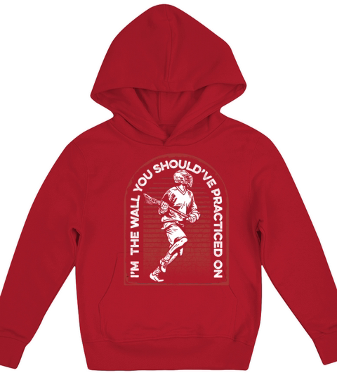 Im The Wall You Shouldve Practiced On Fan Mom Kids Hoodie